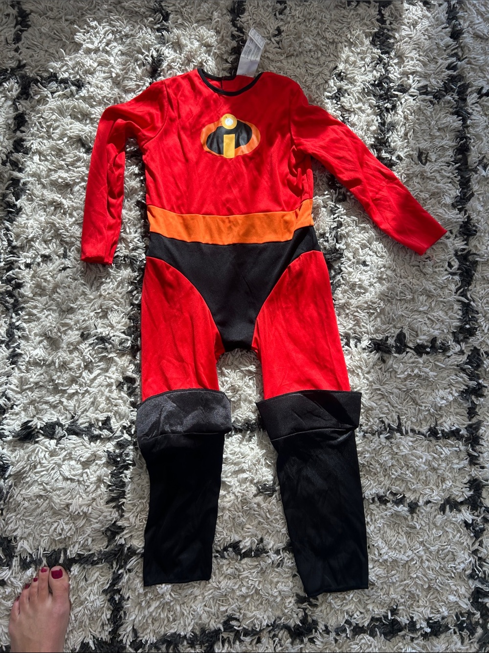 Disney The Incredibles Red and Black Superhero Kids Costume